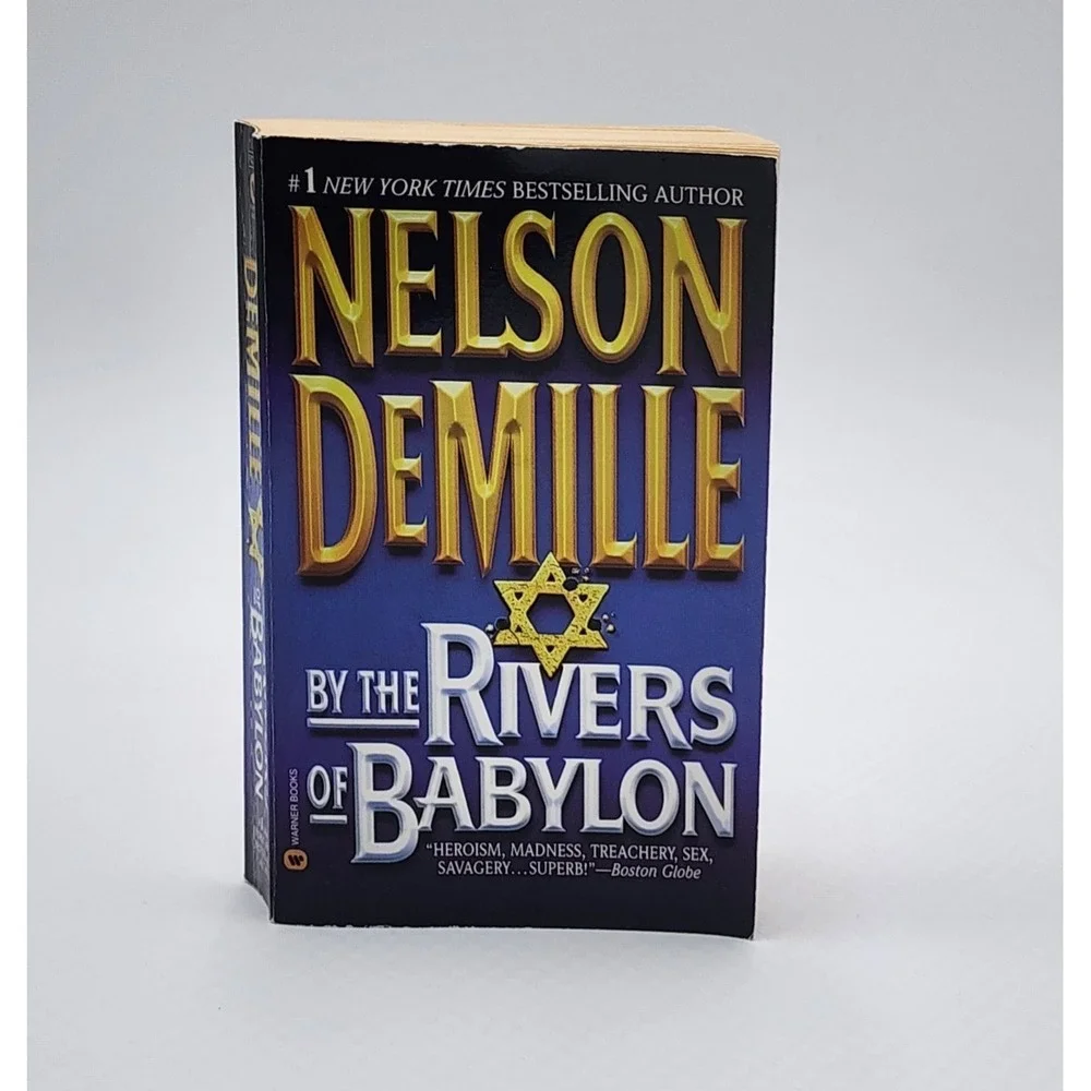 Nelson DeMille By the Rivers of Babylon Paperback Thriller Novel Warner 1998